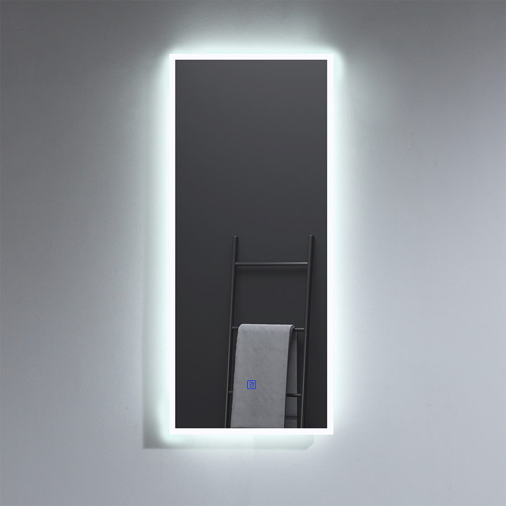 HN19-1842 LED Mirror | Frameless Illuminated Mirror with Edge-to-Edge Light and Full Customization