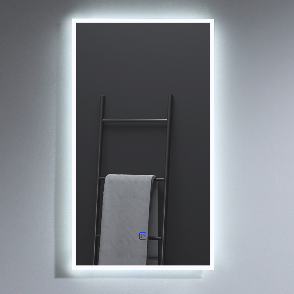 HN19-2442 LED Mirror | Frameless Illuminated Mirror with Edge-to-Edge Light and Full Customization