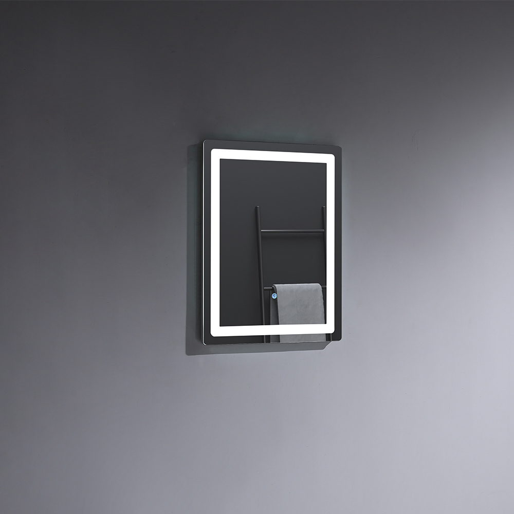 HN21-2430  Wide Horizontal Vanity LED Mirror with Frameless Design and Smart Features