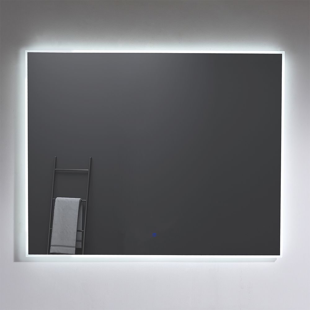 HN19-6048 LED Mirror | Frameless Illuminated Mirror with Edge-to-Edge Light and Full Customization