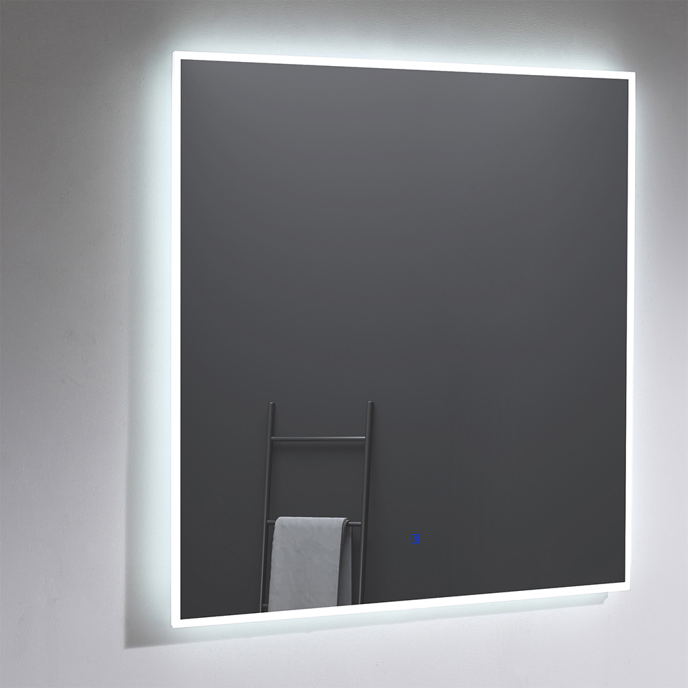 HN19-4848 LED Mirror | Frameless Illuminated Mirror with Edge-to-Edge Light and Full Customization
