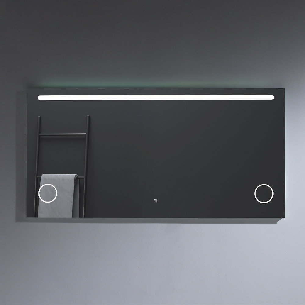 HN18-7236 LED Mirror | Frameless Rectangular LED Mirror with Modern Appeal and Intelligent Lighting