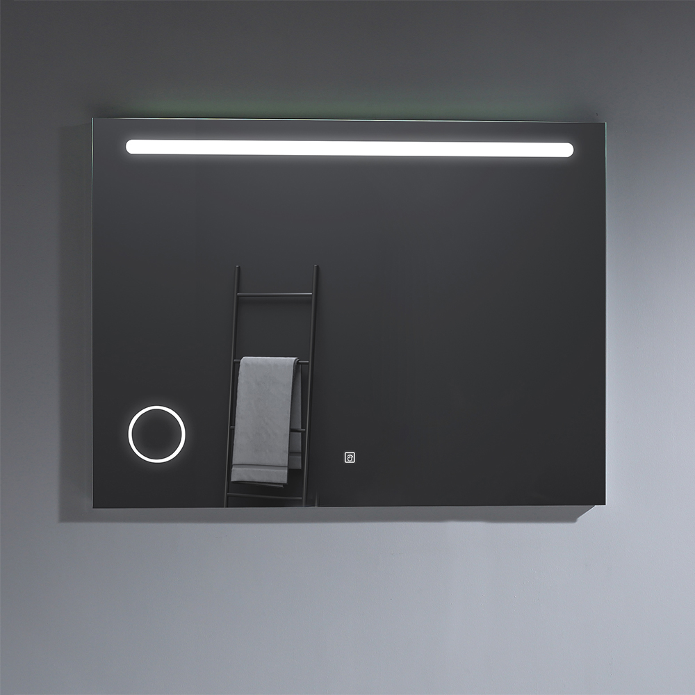 HN18-4836LED Mirror | Frameless Rectangular LED Mirror with Modern Appeal and Intelligent Lighting